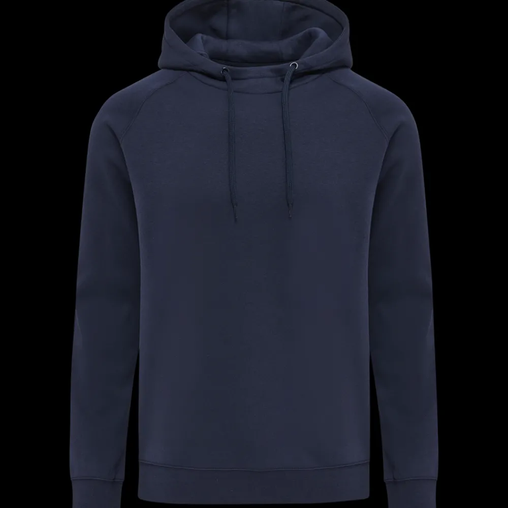 Discount Hummel Red Classic Hood - Herre Sweatshirt Blå