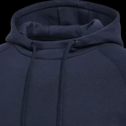 Discount Hummel Red Classic Hood - Herre Sweatshirt Blå