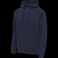 Discount Hummel Red Classic Hood - Herre Sweatshirt Blå
