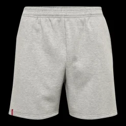 Outlet Hummel Red Classic Sweat Shorts - Herre Shorts Grå