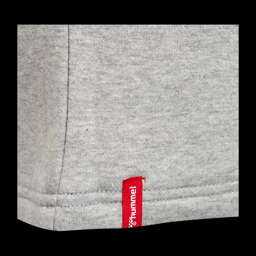 Outlet Hummel Red Classic Sweat Shorts - Herre Shorts Grå