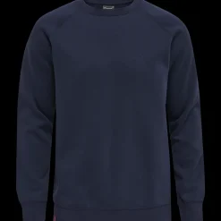 New Hummel Red Classic Sweatshirt - Herre Sweatshirt Blå