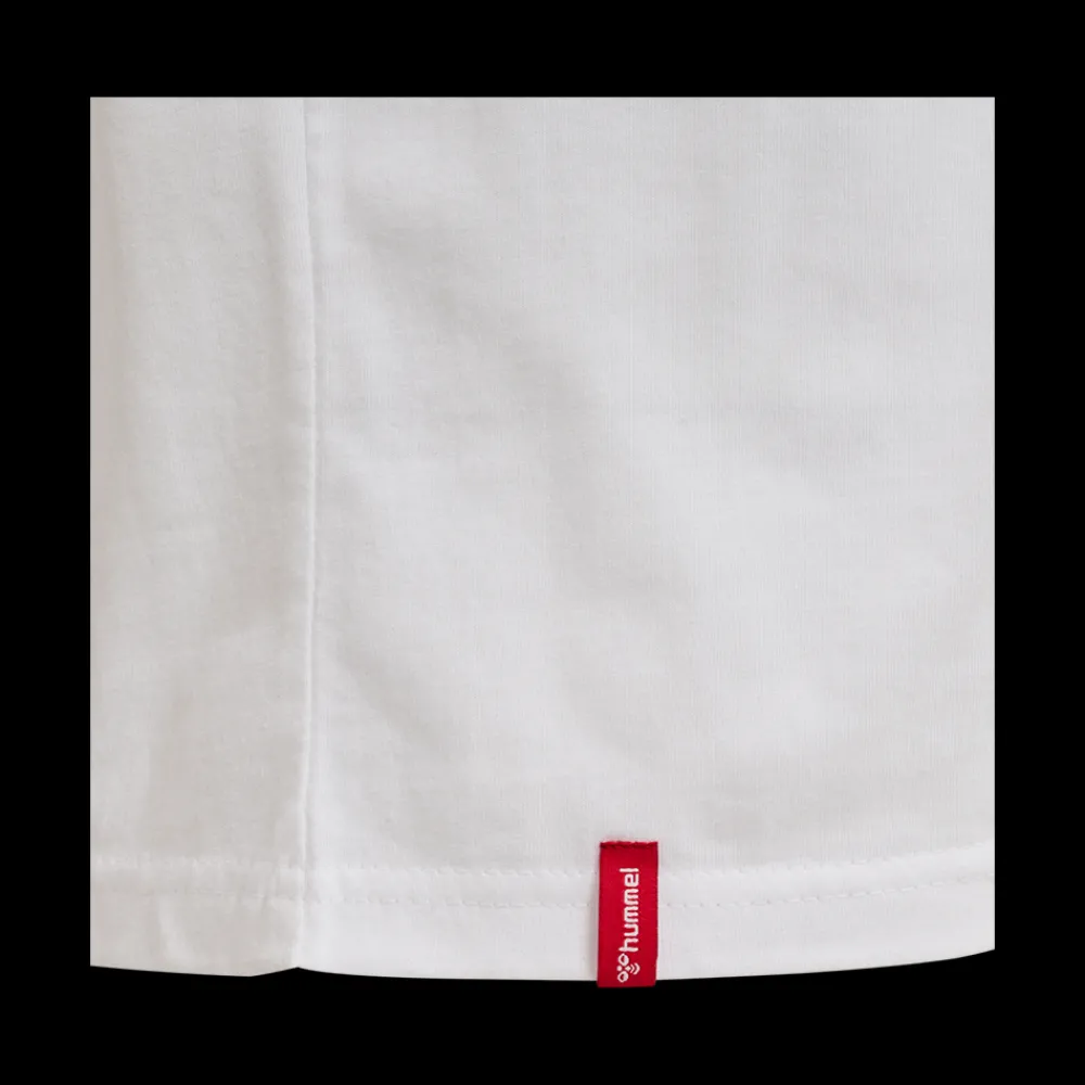 Best Hummel Red Classic T-Shirt - Herre T-Shirt Hvid