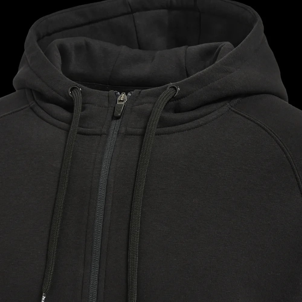 Online Hummel Red Classic Zip Hood - Herre Sweatshirt Sort