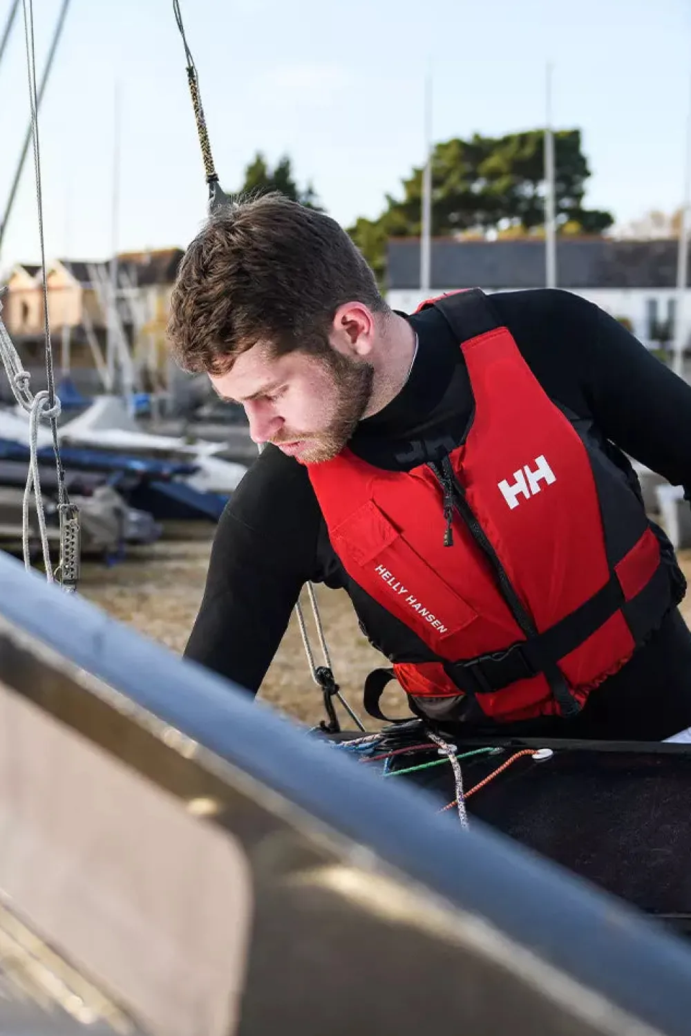 New Helly Hansen Rider Vest - Svømmevest Rød