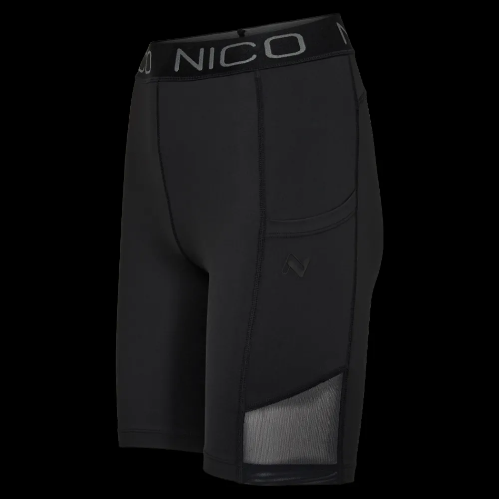 Fashion Nico Rie Sprinter 24, W - Dame Træningsshorts Sort