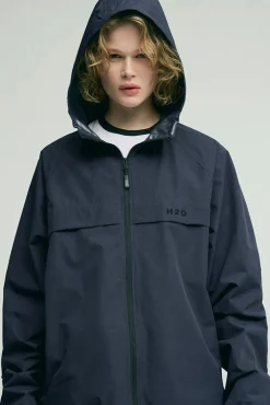 Hot H2O Rømø LW Rain Jacket Packable - Regnjakke Blå