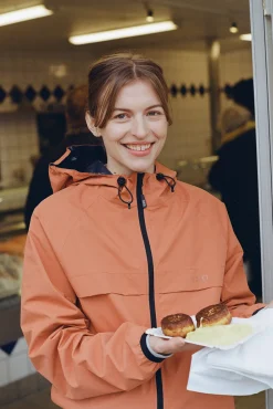 Best H2O Rømø LW Rain Jacket Packable - Regnjakke Rød