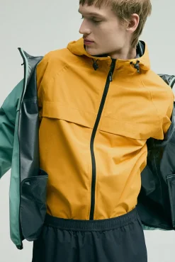 New H2O Rømø LW Rain Jacket Packable - Regnjakke Orange
