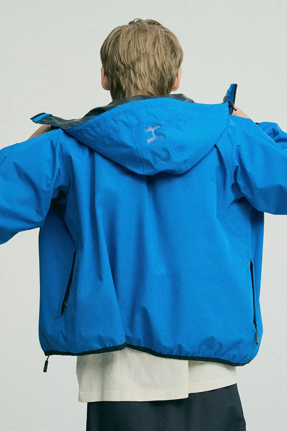 Sale H2O Rømø LW Rain Jacket Packable - Regnjakke Blå