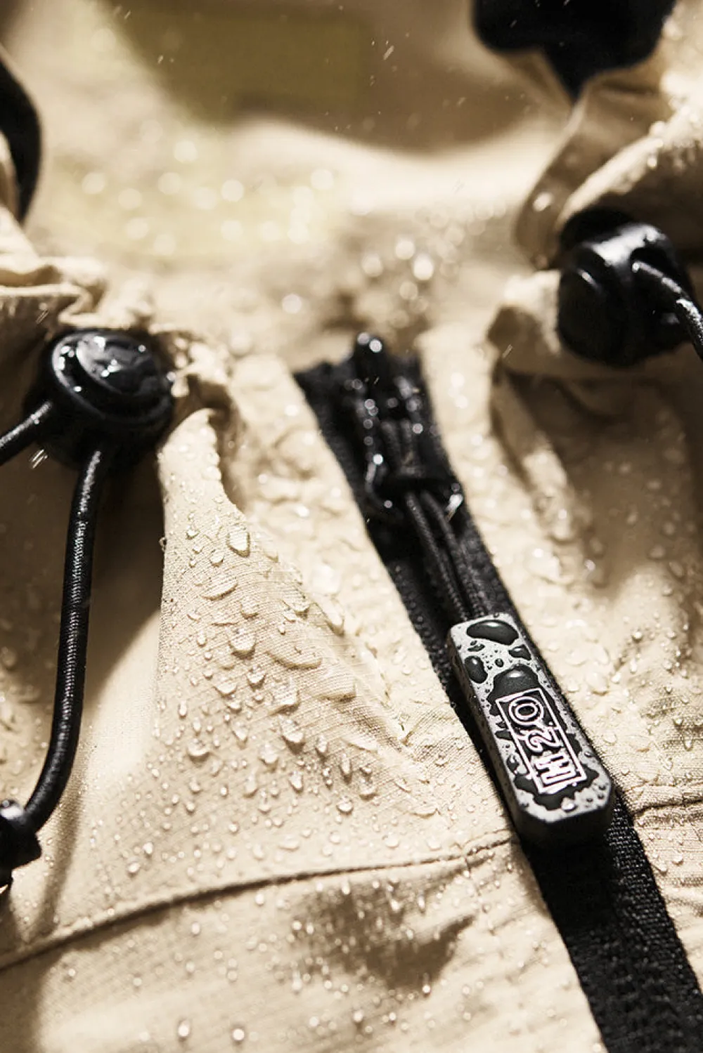 Sale H2O Rømø LW Rain Jacket Packable - Regnjakke Grå
