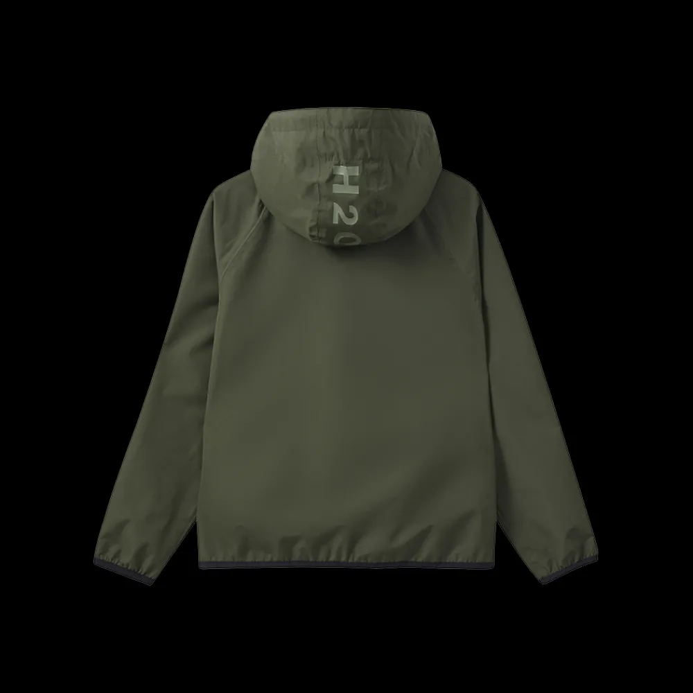Online H2O Rømø LW Rain Jacket Packable - Regnjakke Grøn