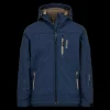 Clearance Nanok Rock 24, Jr - Børne Soft Shell Jakke Blå