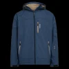 Discount Nanok Rock 25, Sr - Herre Softshell Jakke Blå