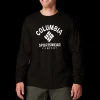 Best Columbia Rockaway River Graphic LS T-Shirt - Herre Langærmet T-Shirt Sort