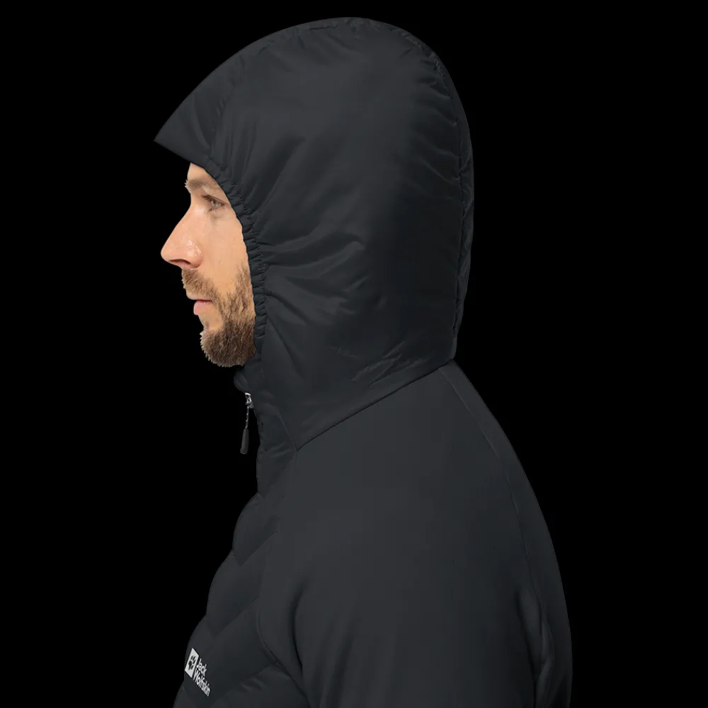 Sale Jack Wolfskin Routeburn Pro Hybrid - Herre Vinterjakke Sort