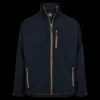Outlet X-Trail Roy 24, Sr - Herre Soft Shell Jakke Blå