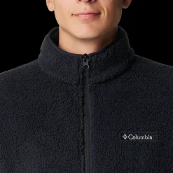 Sale Columbia Rugged Ridge III Sherpa Fleece - Herre Fleecetrøje Sort
