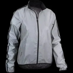 Clearance Avento Running Jacket Women Reflective - Dame Refleksjakke Grå