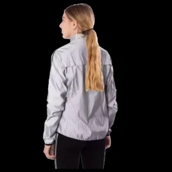 Clearance Avento Running Jacket Women Reflective - Dame Refleksjakke Grå