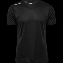 Hot Hummel Running T-Shirt - Herre Løbe T-Shirt Sort