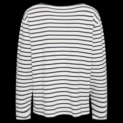 Hot Fabrin Copenhagen Sailor Blouse 25, W. - Langærmet Dame T-shirt Blå