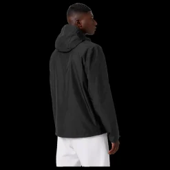New Helly Hansen Seven J Jacket - Herre Regnjakke Sort