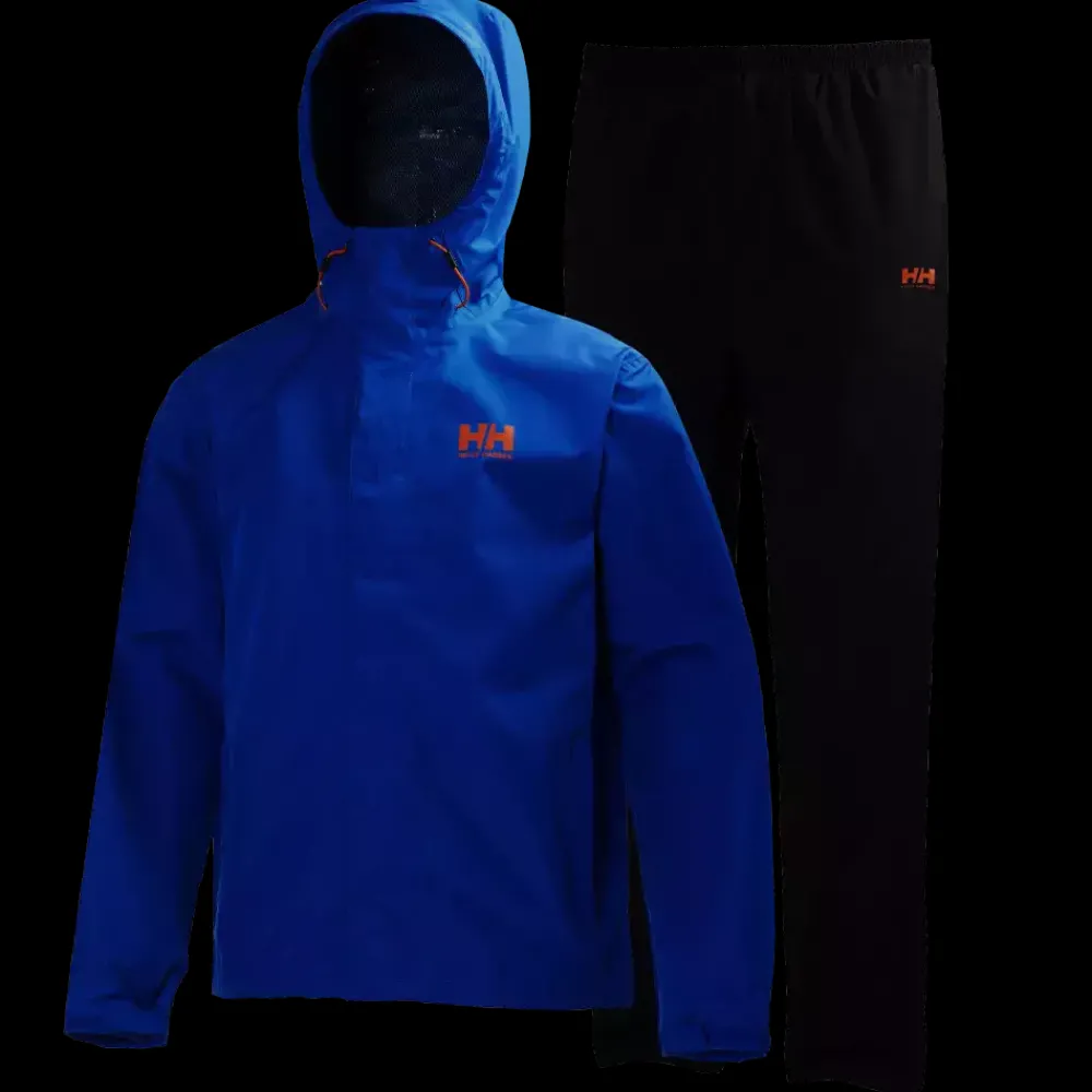 New Helly Hansen Seven J Set - Herre Regnsæt Blå