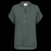 Best Fabrin Copenhagen Shirt S/S 25, W. - Dame Skjorte Grøn