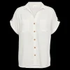 Outlet Fabrin Copenhagen Shirt S/S 25, W. - Dame Skjorte Hvid