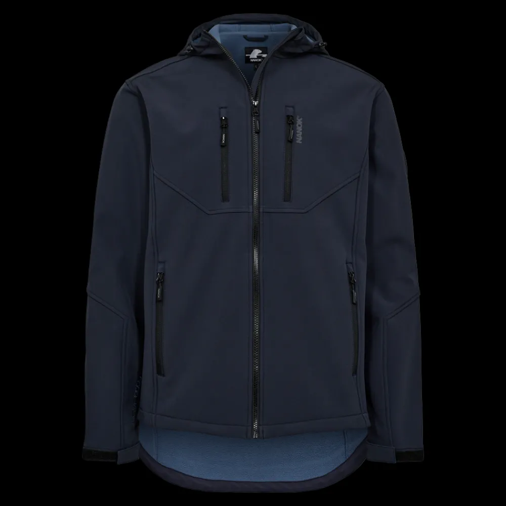 Sale Nanok Silas 25, Sr - Herre Softshell Jakke Blå