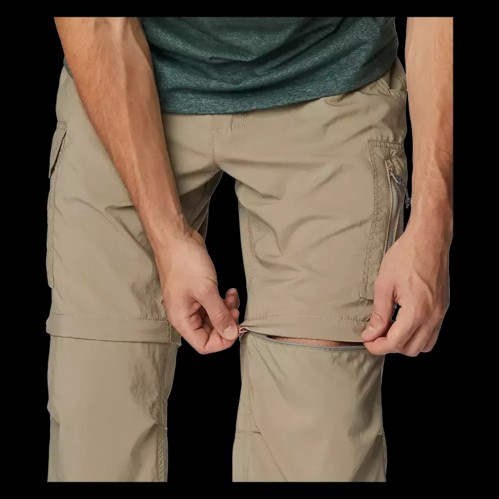 Sale Columbia Silver Ridge Utility Zip-Off Pant - Herre Bukser Grøn