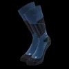 Hot Nanok Ski Socks 2 Pack, Sr. - Voksen Skisokker Blå