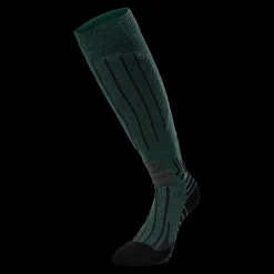 Outlet Nanok Ski Socks Wool - Skisokker Grøn