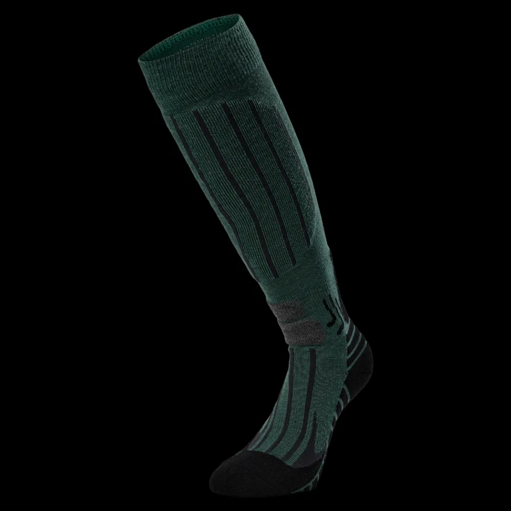 Outlet Nanok Ski Socks Wool - Skisokker Grøn