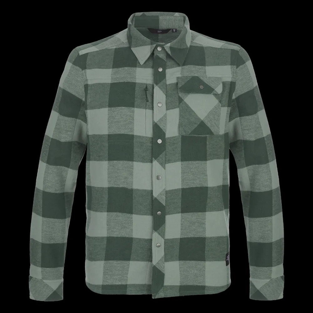Discount 2117 of Sweden Skjortan Flannel Shirt - Herre Skjorte Grøn
