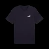 Online Puma Small Logo T-Shirt - Herre T-Shirt Blå