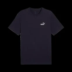 Online Puma Small Logo T-Shirt - Herre T-Shirt Blå