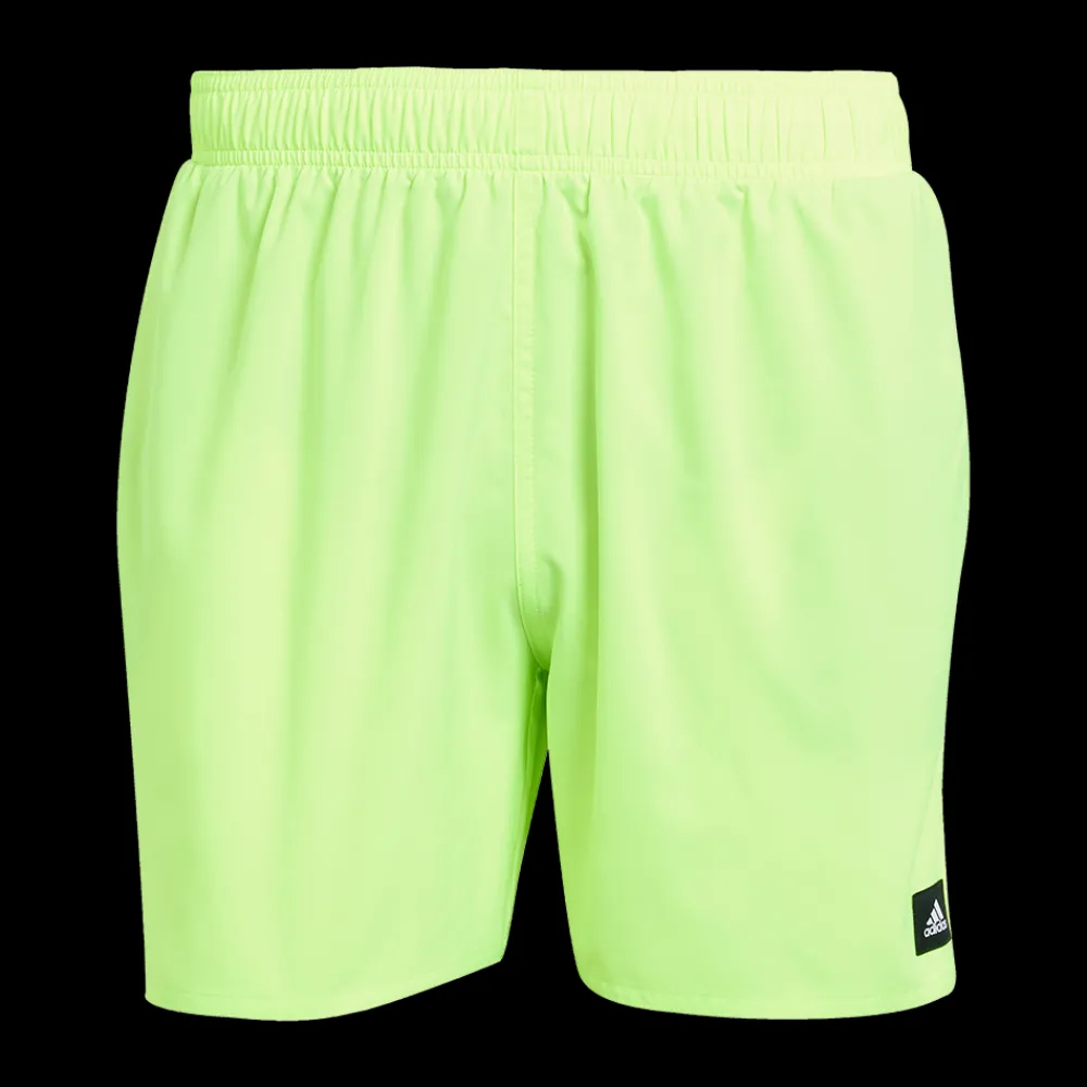 Outlet Adidas Solid Swim Shorts - Herre Badeshorts Grøn
