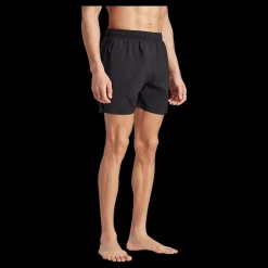Outlet Adidas Solid Swim Shorts - Herre Badeshorts Sort