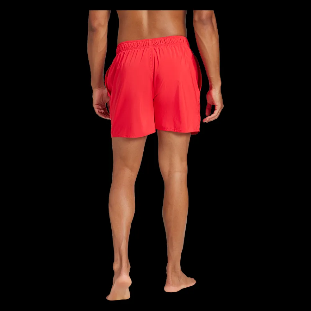 Outlet Adidas Solid Swim Shorts - Herre Badeshorts Rød