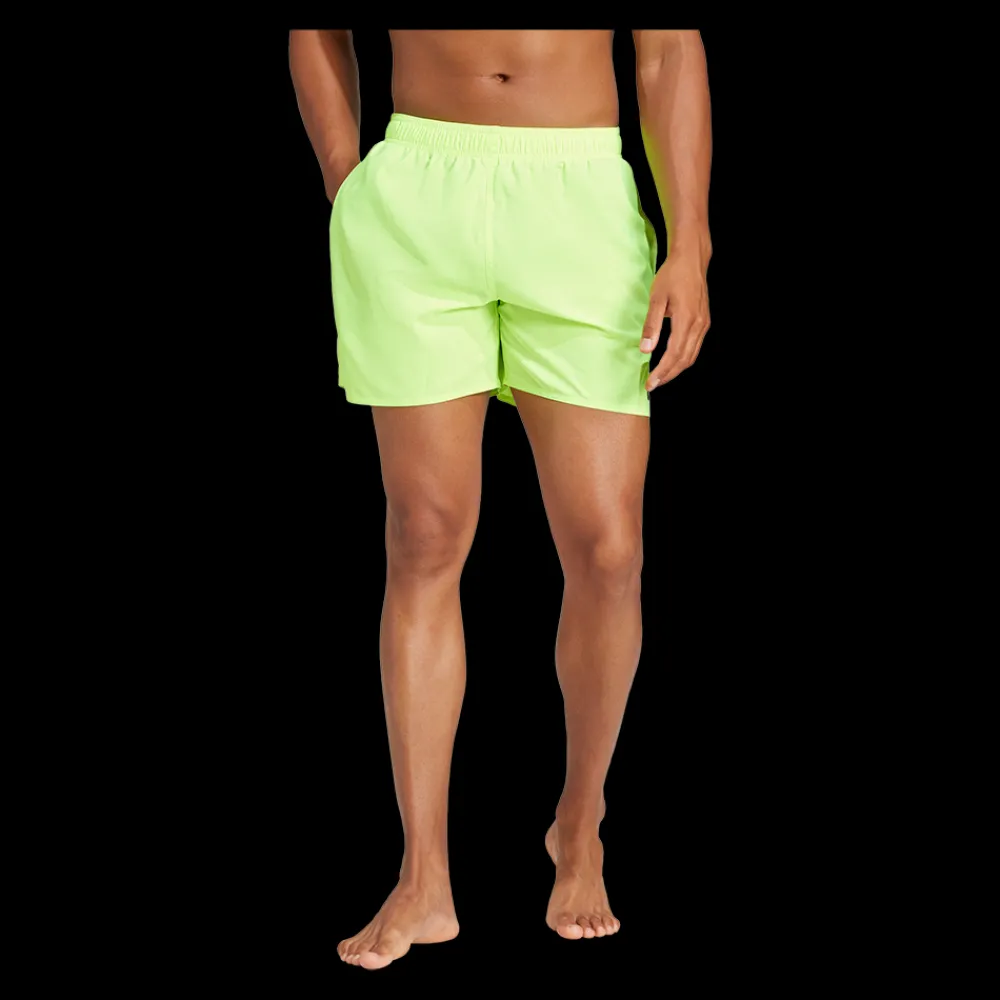 Outlet Adidas Solid Swim Shorts - Herre Badeshorts Grøn
