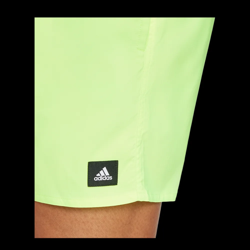 Outlet Adidas Solid Swim Shorts - Herre Badeshorts Grøn