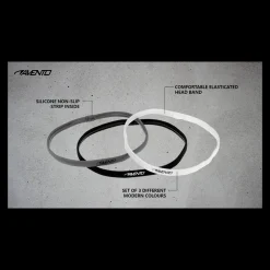 Discount Avento Sports Hairband Elastic 3 pieces - Sport Hårbånd Multi