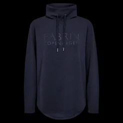 Outlet Fabrin Copenhagen Sweat Highneck 25, W. - Dame Sweatshirt Blå