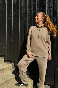 Online Fabrin Copenhagen Sweat Highneck 25, W. - Dame Sweatshirt Sand