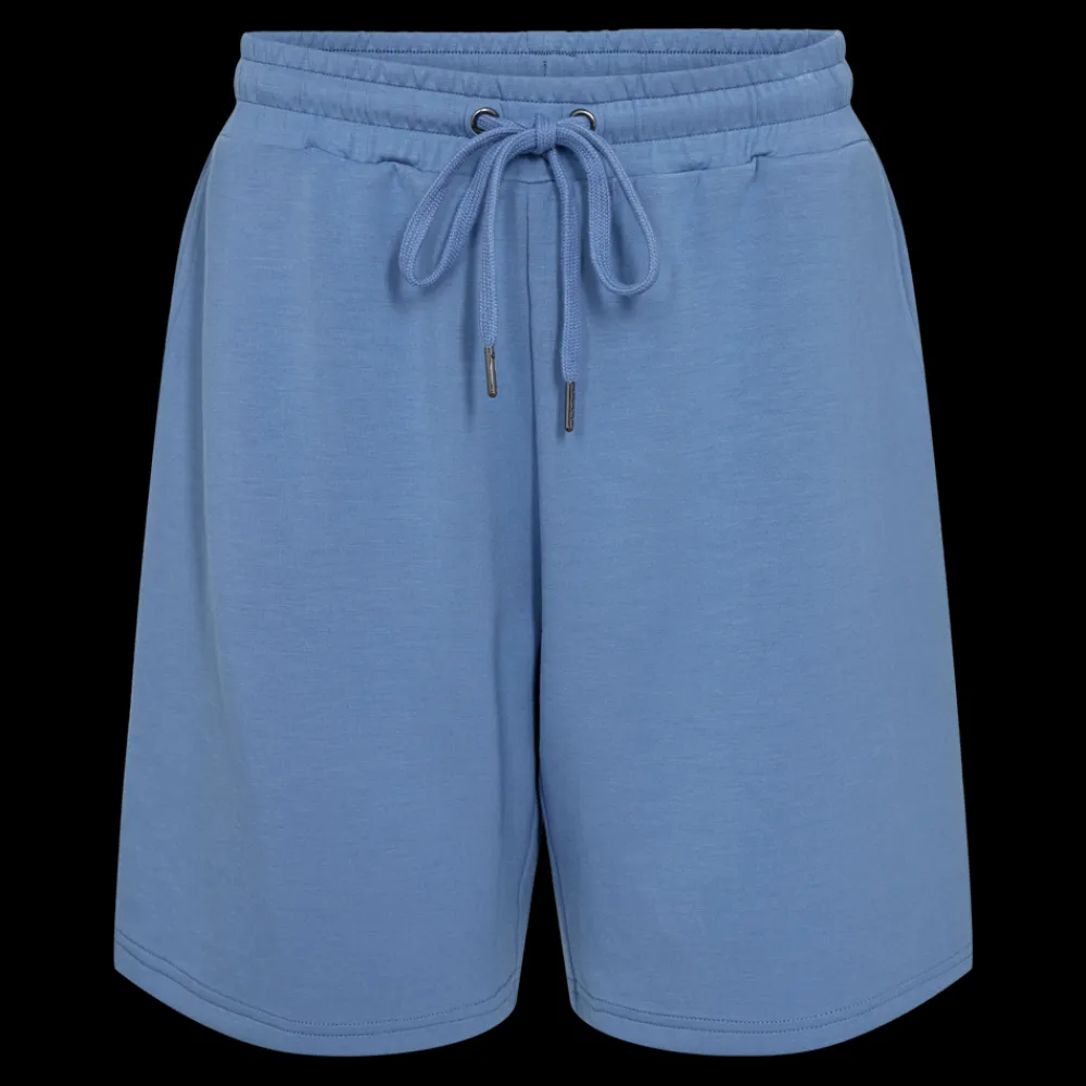 New Fabrin Copenhagen Sweat Shorts 25, W. - Dame Shorts Blå
