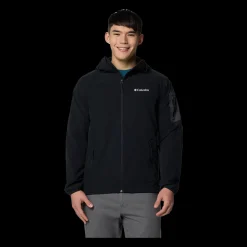 Clearance Columbia Tall Heights Jacket - Herre Funktionsjakke Sort