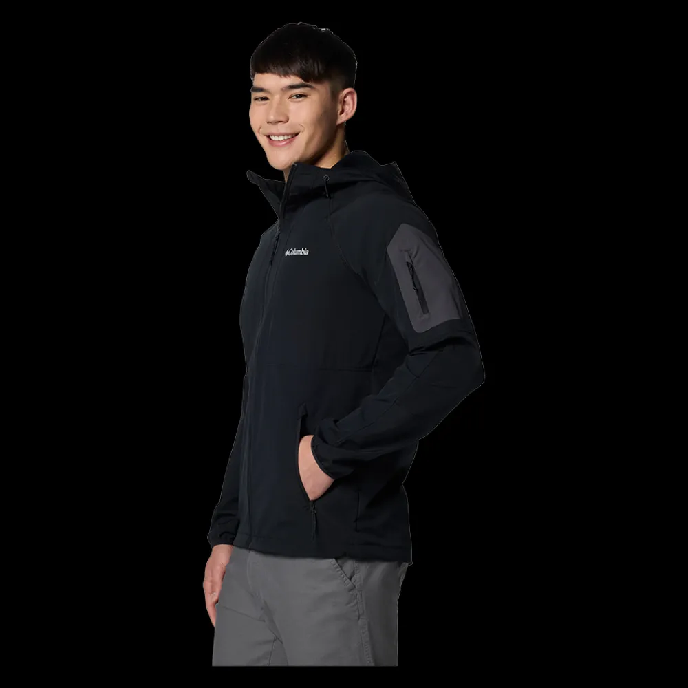 Clearance Columbia Tall Heights Jacket - Herre Funktionsjakke Sort