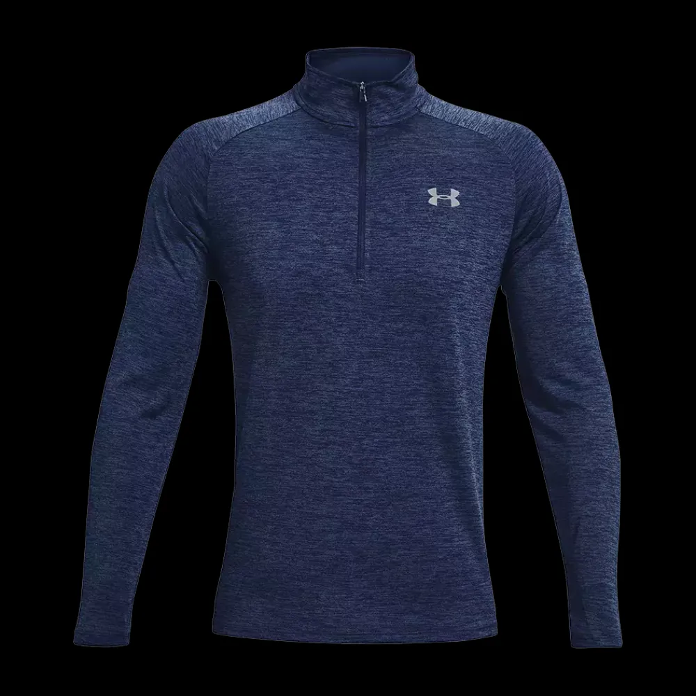 Clearance Under Armour Tech 2.0 Half Zip - Herre Træningsbluse Blå